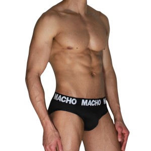 MACHO - MCH007 CLASSIC SLIP NERO + NERO XL